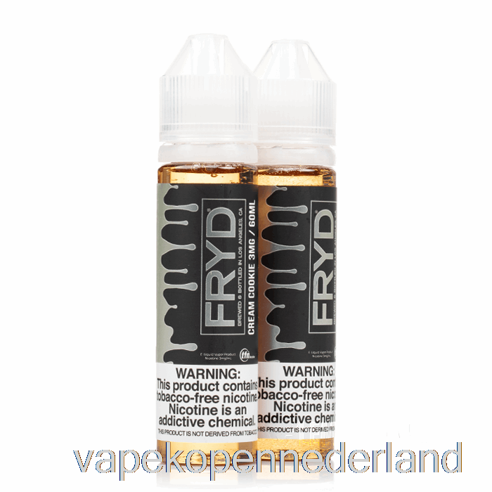 Elektronische Sigaret Vape Cream Cookie - Gefrituurde E-vloeistof - 120ml 6mg